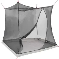 vidaXL Tente intérieure noire 208 x 140 x 175 cm Filet