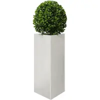 vidaXL Jardinière triangulaire 40x34,5x70 cm acier inoxydable