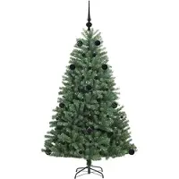 vidaXL Arbre de Noël artificiel pliable vert 150 cm