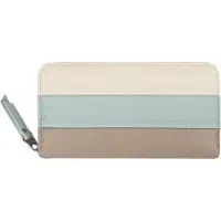 Tom Tailor Porte-monnaies 'Ellen' beige / bleu / gris