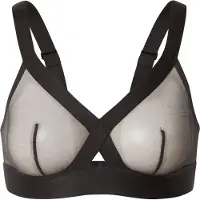 DKNY Sheers Triangle Cup Bra Noir S Femme