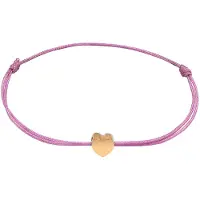 Elli Bracelet 'Herz' or / violet