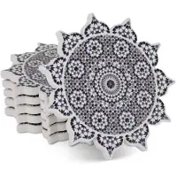 Safaary Sous-verres marocains Mosaïque Sami (lot de 6)