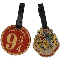 Harry Potter Pendentif sac à dos de - Poudlard - Étiquette à Bagage - pour Indifférent - multicolore - Taille Standard