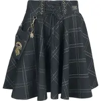 Harry Potter Jupe courte de - Dark Academia Nocturnal Stroll with Magic - S - XXL - pour Femme - multicolore - Taille M