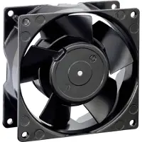 EBM PAPST EBM 3650 Ventilateur axial 230 V/AC 76 m³/h (L x l x H) 92 x 92 x 38 mm (92 mm, 1x), Ventilateur PC, Noir