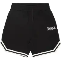 Lonsdale Pantalon 'Gunner Side' noir / blanc