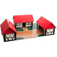 Bull Farmhouse (41829) Animal Figures Rouge Enfants