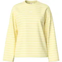 Pieces T-shirt 'PCSADIE' jaune / blanc