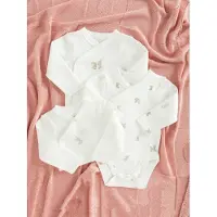 Cool Club Barboteuse / body beige foncé / gris / blanc