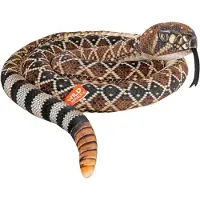 Wild republic Peluche - 152 cm - Skinny Serpent à dos de diamant - - UneTaille - Peluche