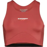 Superdry pour femme. WS311591A Soutien-gorge Core Active rouge (42), Sport, Multisport, Polister recyclé, Durable