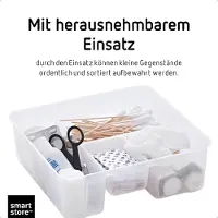 Smartstore Boîte de premiers secours 8 l blanc Deco 12