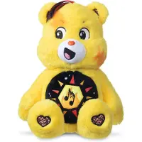Troetelbeertjes Peluche Care Bears Funshine Bear, écologique, sur le thème de la musique, 22 cm