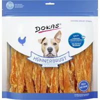 Dokas Chicken Breast Strips Dog Food 900 G Jaune