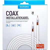 Technetix Câble coaxial - 20 mètres -