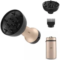 Calor Sèche-cheveux diffuseur 700w doré/noir - - CV7D30C0 - curl harmony,
