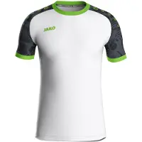 Jako Maillot unisexe Iconic KA, Couleur:blanc/noir/vert fluo, Taille:XL