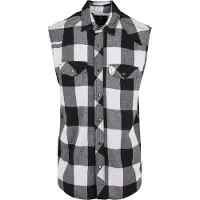 Brandit Chemise gris / noir / blanc