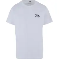 Mister tee T-Shirt 'Penne Va Bene' noir / blanc