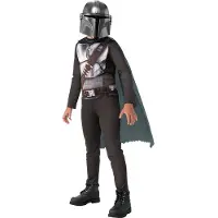 Star Wars Déguisement enfant Netflix Entrée de Gamme Mandalorian Taille 5-6 ans
