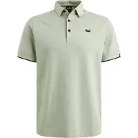 Vanguard Piqué Polo Aqua Gray