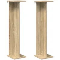 vidaXL Support de Plante 2 pcs Chêne Sonoma 25 x 25,5 x 100,5 cm