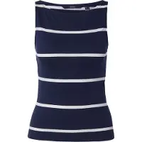 Vero Moda Haut 'VMDina' bleu marine / blanc