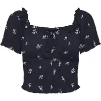 ONLY Chemisier 'ONLHillary' bleu foncé / gris clair
