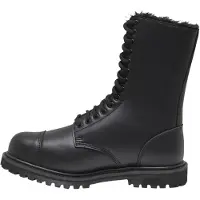 Brandit Phantom Fur Liner 14 Eye Boots Noir EU 43 Homme
