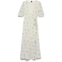 Vero Moda Robe 'VMBELLA' beige / bleu clair