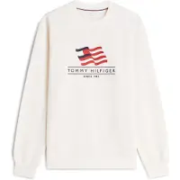 Tommy Hilfiger Sweat-shirt jaune clair / rouge / noir
