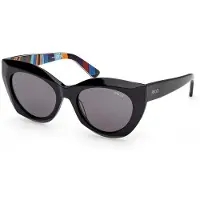 Pucci Ep0257 Woman Sunglasses Noir Smoke/CAT3 Femme
