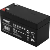Xtreme Batterie au plomb 12V / 3,4Ah, 82-214 batterie au gel
