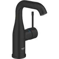 GROHE Essence M-Size robinet de lavabo noir mat, crépine push open inclus