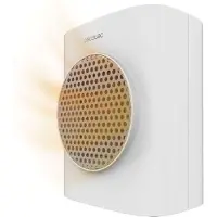 Cecotec Chauffage en Céramique de Table ReadyWarm 1570 Max Ceramic Smart White. 1500 W, Technologie en Céramique, Écran Digital