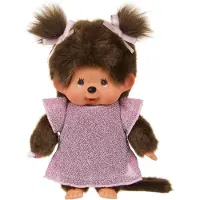 Monchhichi 20cm Glitter Dress Pink Girl