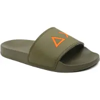 Sun68 Claquettes Logo Kaki Vert Vert foncé taille 41