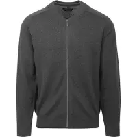Casamoda Cardigan Zippé Gris Foncé