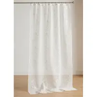 Bonprix Voilage avec broderies (1 pce)