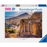 Ravensburger Puzzle « Théâtre de Taormine » – 1 000 pièces – Paysage sicilien