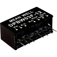MEAN WELL DPBW03F-12 Alimentation & convertisseur de tension 3 W (DPBW03F-12)