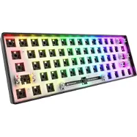 Sharkoon SKILLER SGK50 S4, 60%, filaire, USB, QWERTY, RGB-LED, noir
