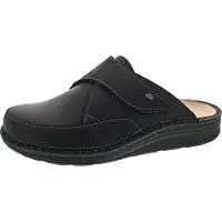 Finn Comfort Aguilas Pantolette pour homme, cuir noir, NEUF - Aperçu du chaussant Marques Finnplus, Noir, cuir (nuri)