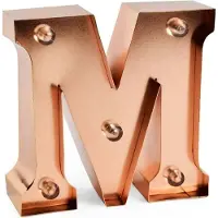 Legami Mini-Lampe À Lettres Décorative - M