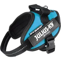 JULIUS K-9 Idc Power Mini Dog Harness Bleu Mini-Mini