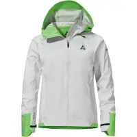Schöffel Veste outdoor 'Tajiva WMN' gris / vert fluo