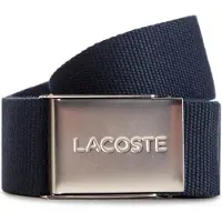 Lacoste Ceinture bleu nuit