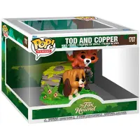 Funko POP! Cap et Capper POP Moments Figurines en vinyle Mort & Copper 9 cm