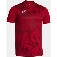 Joma Lion Ii Short Sleeve T-shirt Rouge L Homme
